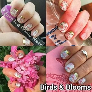 Jamberry Nail Wrap - Birds & Blooms